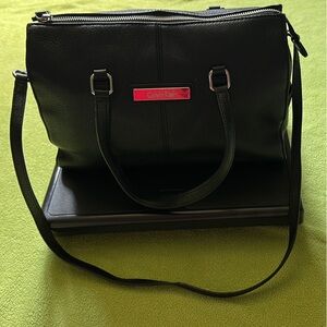Calvin Klein Black Leather Bag